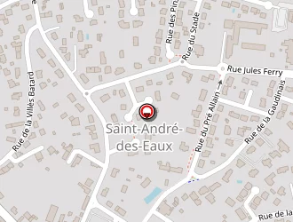 Carte de Mairie à Saint-andré-des-eaux