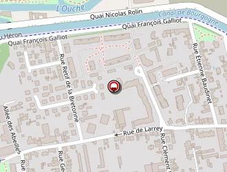 Carte de Bourée Bernard à Dijon