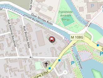 Carte de Les Tic Nerveuses à Dijon