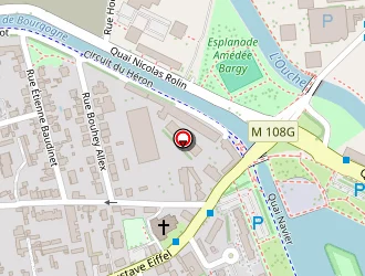 Carte de Pharmacie Michaud à Dijon