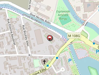 Carte de Mérentier Philippe à Dijon