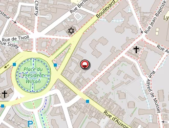 Carte de Stop Assurances à Dijon