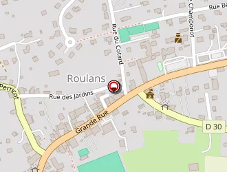 Carte de La Poste à Roulans