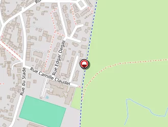 Carte de Stade Lesviere à Trignac