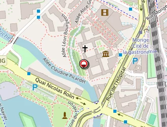 Carte de Les Blouses Roses à Dijon