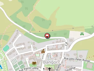 Carte de Les Lichous à Bangor