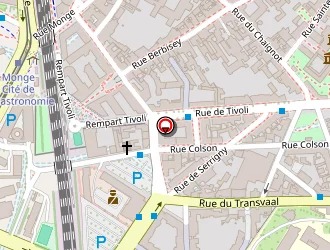 Carte de Deballon Hélène à Dijon