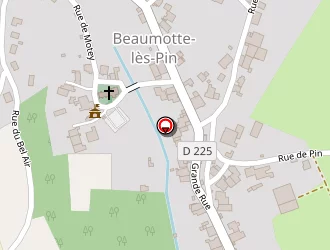 Carte de Dudoret Frédéric à Beaumotte-lès-pin