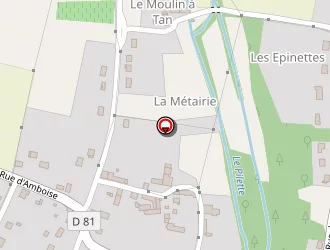 Carte de Garreau Laurent à Francueil