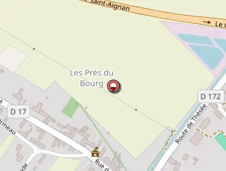 Carte de Les Pains Natures à Pouillé