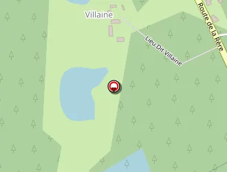 Carte de Accueilleraie à Theillay