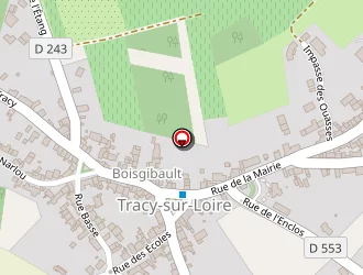 Carte de Le Régina à Tracy-sur-loire