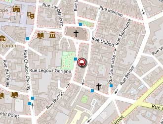 Carte de Cebelieu Romain à Dijon