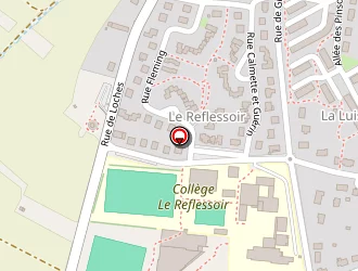 Carte de College Le Reflessoir à Bléré
