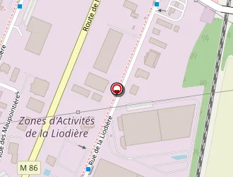 Carte de Les Salles Loufoques à Joué-lès-tours