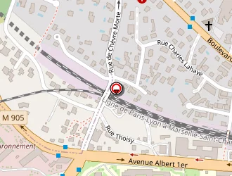 Carte de Garage Du Lac à Dijon