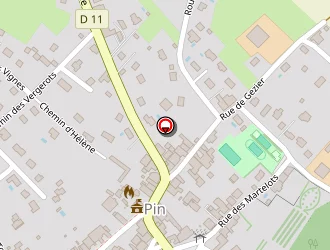 Carte de Château à Pin