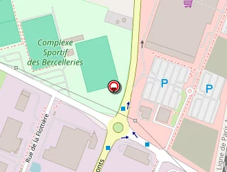 Carte de Espace Carrosserie à Joué-lès-tours