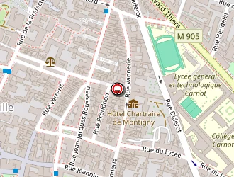 Carte de Aida à Dijon