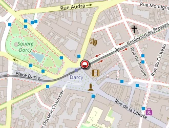 Carte de Optic 2000 Padieu Adhérent à Dijon