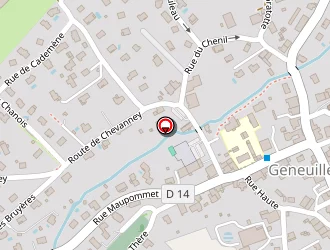 Carte de Andréani Maçonnerie à Geneuille