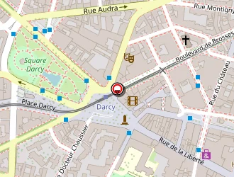 Carte de Espace 2 à Dijon