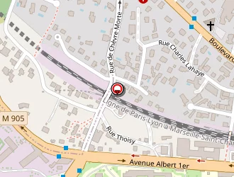 Carte de Potel Gérard à Dijon