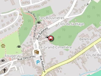 Carte de La Poste à Langeais