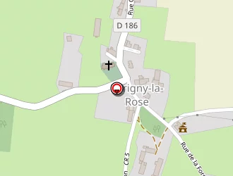 Carte de Petit Hubert à Parigny-la-rose