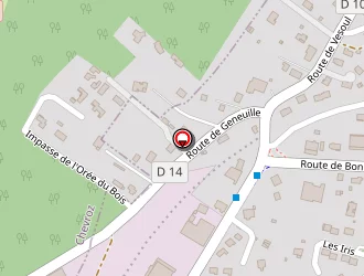 Carte de Cotton Alain à Devecey