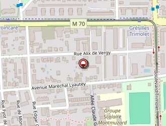 Carte de La Cle Verte à Dijon