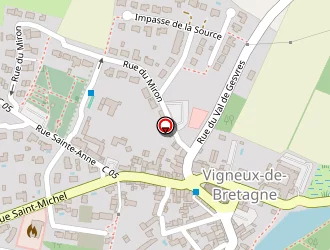 Carte de Sextant à Vigneux-de-bretagne