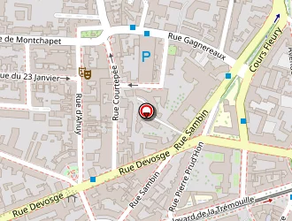 Carte de Desseaux Romain à Dijon