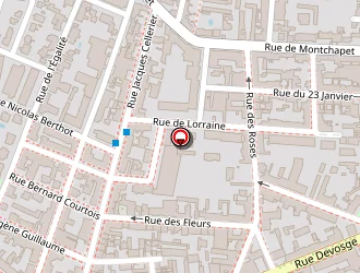 Carte de Lamar Annie à Dijon