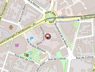 Carte de Brasserie De La Marne à Dijon