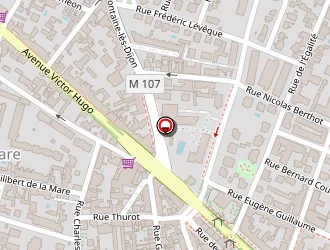 Carte de L'atelier Pressing à Dijon