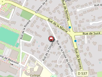 Carte de David Eric à Treillières