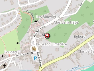 Carte de Ssiad Admr (service De Soins Infirmiers Adomicile) à Langeais