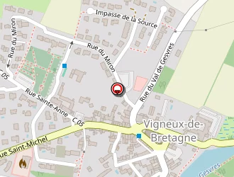 Carte de Thiery Bernard à Vigneux-de-bretagne