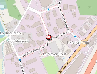 Carte de Bouvet Charly à Ballan-miré