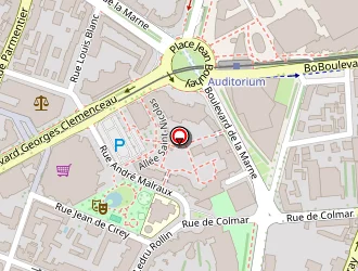 Carte de Le Boudoir à Dijon