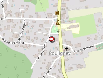 Carte de Jourdin Philippe à Pouligney-lusans