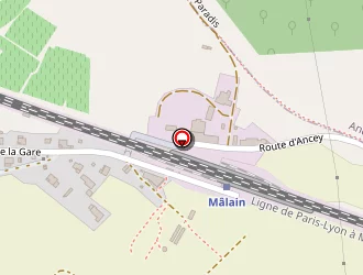 Carte de Clerget Michel à Mâlain