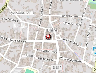 Carte de Ecole De Musique à Bléré