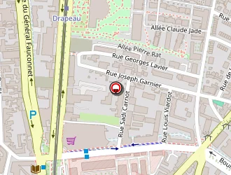 Carte de Le Chamois à Dijon