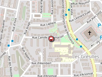 Carte de Arthesens à Dijon