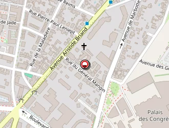 Carte de Opéra De Dijon à Dijon