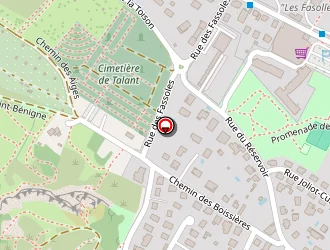 Carte de Garreta Amélie à Talant