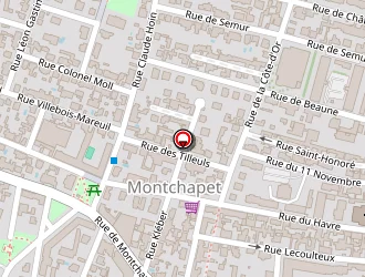 Carte de Poncon à Dijon