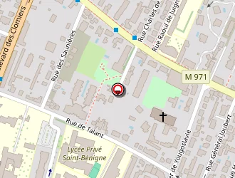 Carte de K6 Transports à Dijon